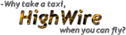 HighWire -Why take a taxi, when you can fly?